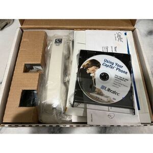 Captel Model 200 2 Line Telephone Closed Caption for the Hearing Impaired w Box